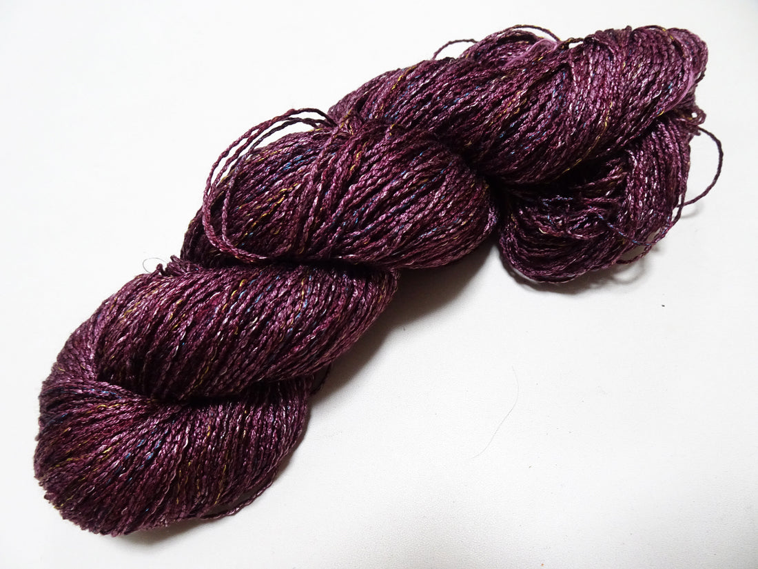 Japanese Tanaka Gen Silk – One-of-a-Kind Hand-Dyed Artistic Silk Thread, Rare Japanese Artisan Yarn, Limited Stock 19120
