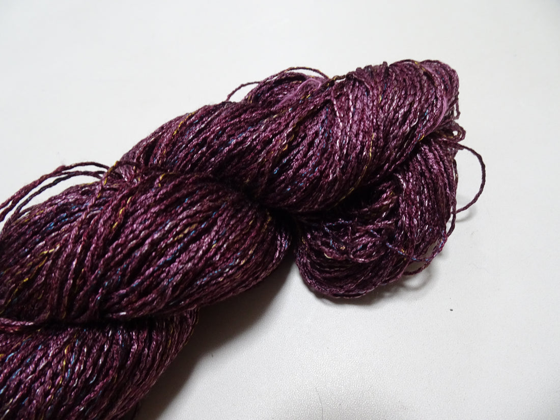 Japanese Tanaka Gen Silk – One-of-a-Kind Hand-Dyed Artistic Silk Thread, Rare Japanese Artisan Yarn, Limited Stock 19120