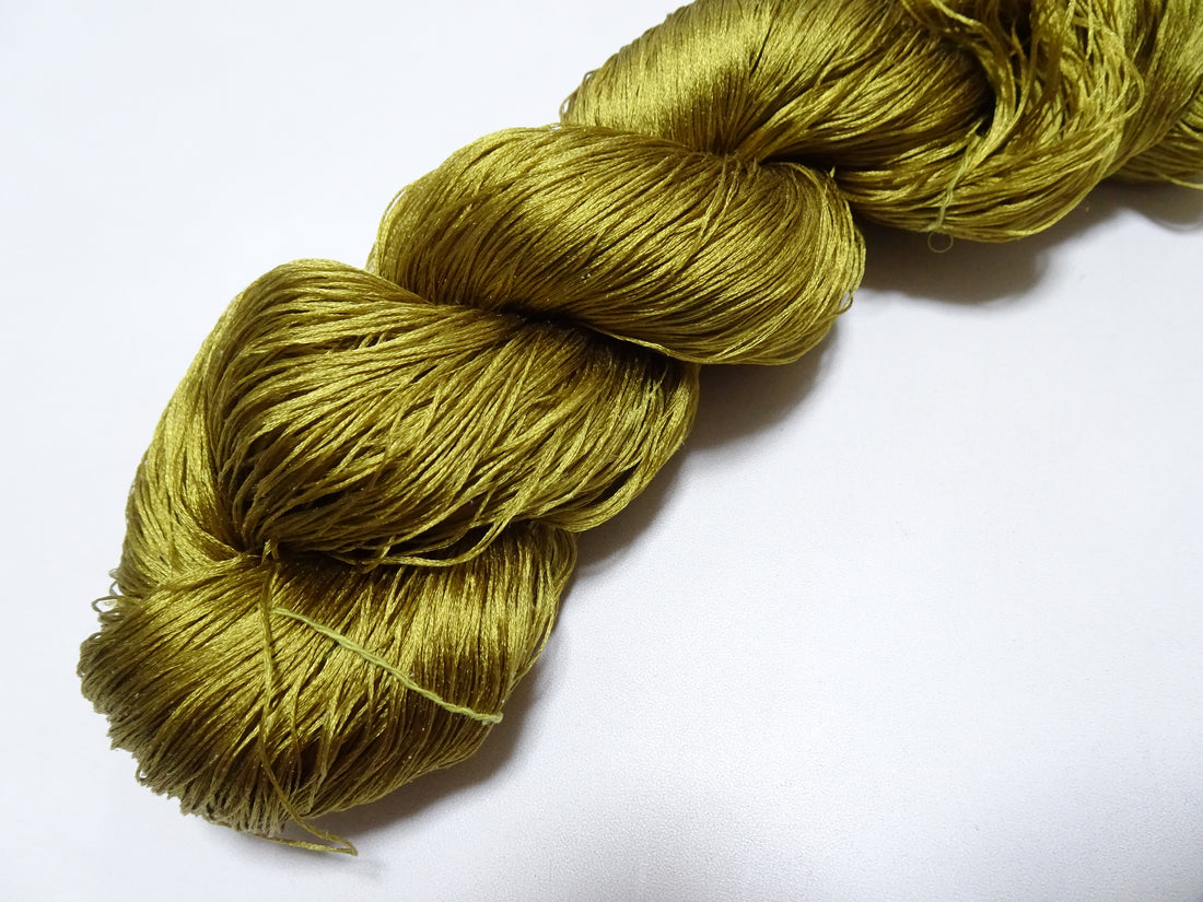 Japanese Vintage 6 Loose-Twist Silk Threads 19255