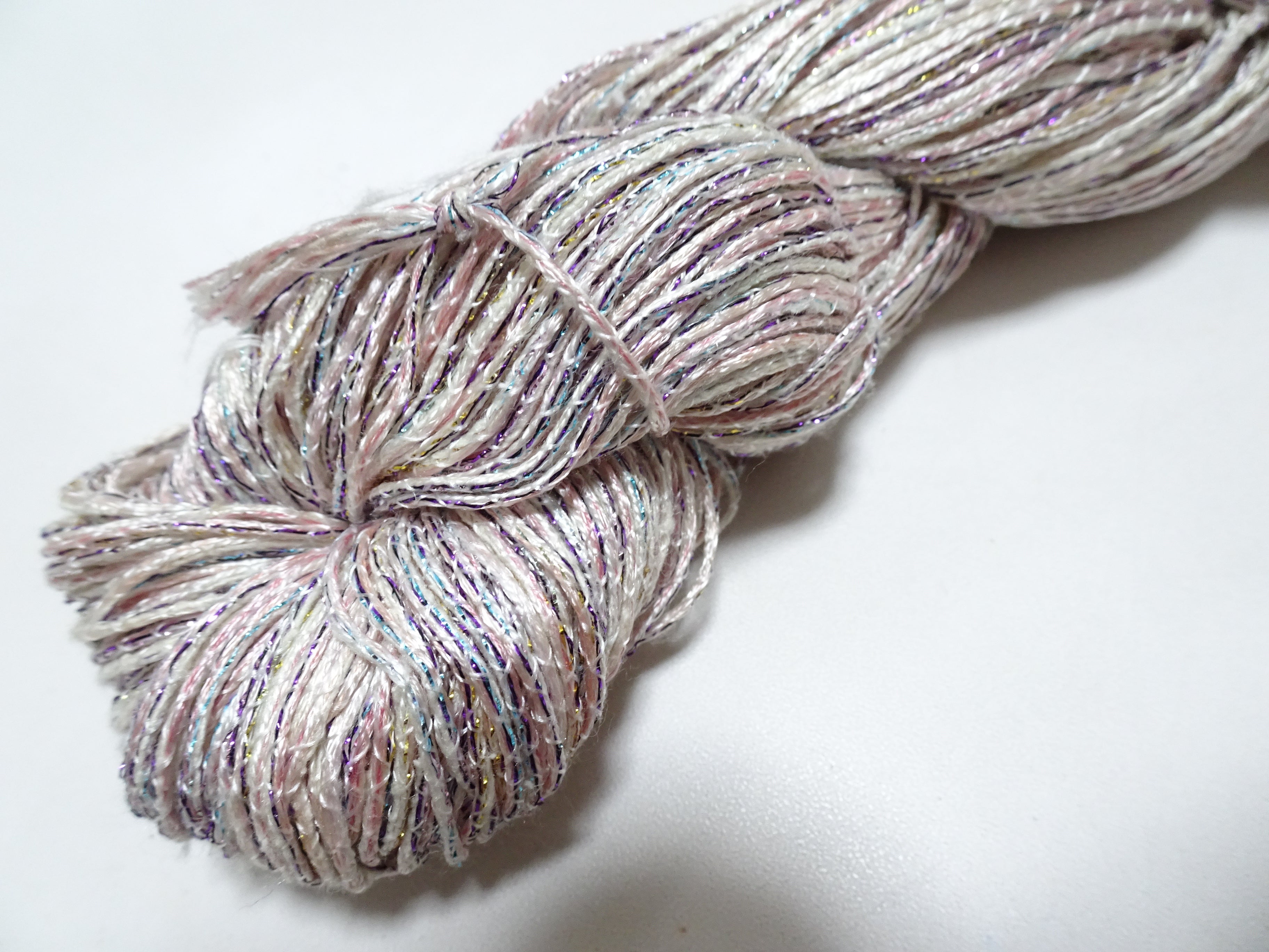 Japanese Tanaka Gen Silk – One-of-a-Kind Hand-Dyed Artistic Silk Thread, Rare Japanese Artisan Yarn, Limited Stock 16515