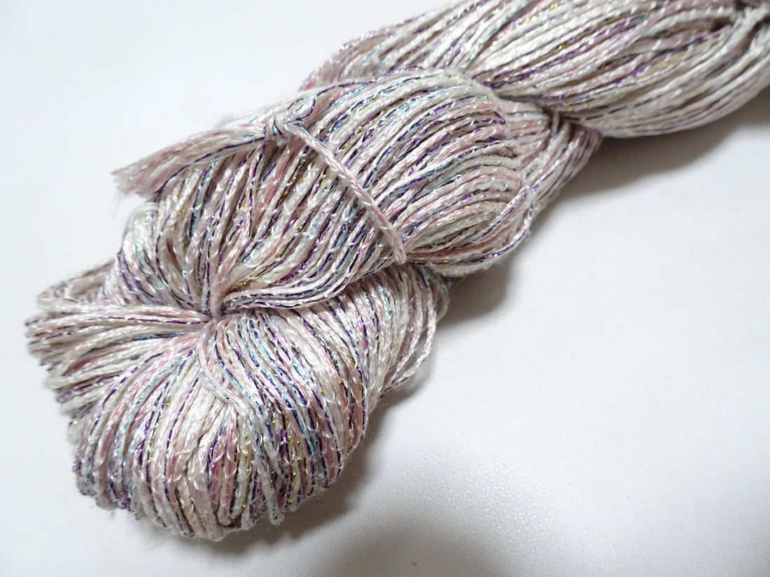 Japanese Tanaka Gen Silk – One-of-a-Kind Hand-Dyed Artistic Silk Thread, Rare Japanese Artisan Yarn, Limited Stock 16515