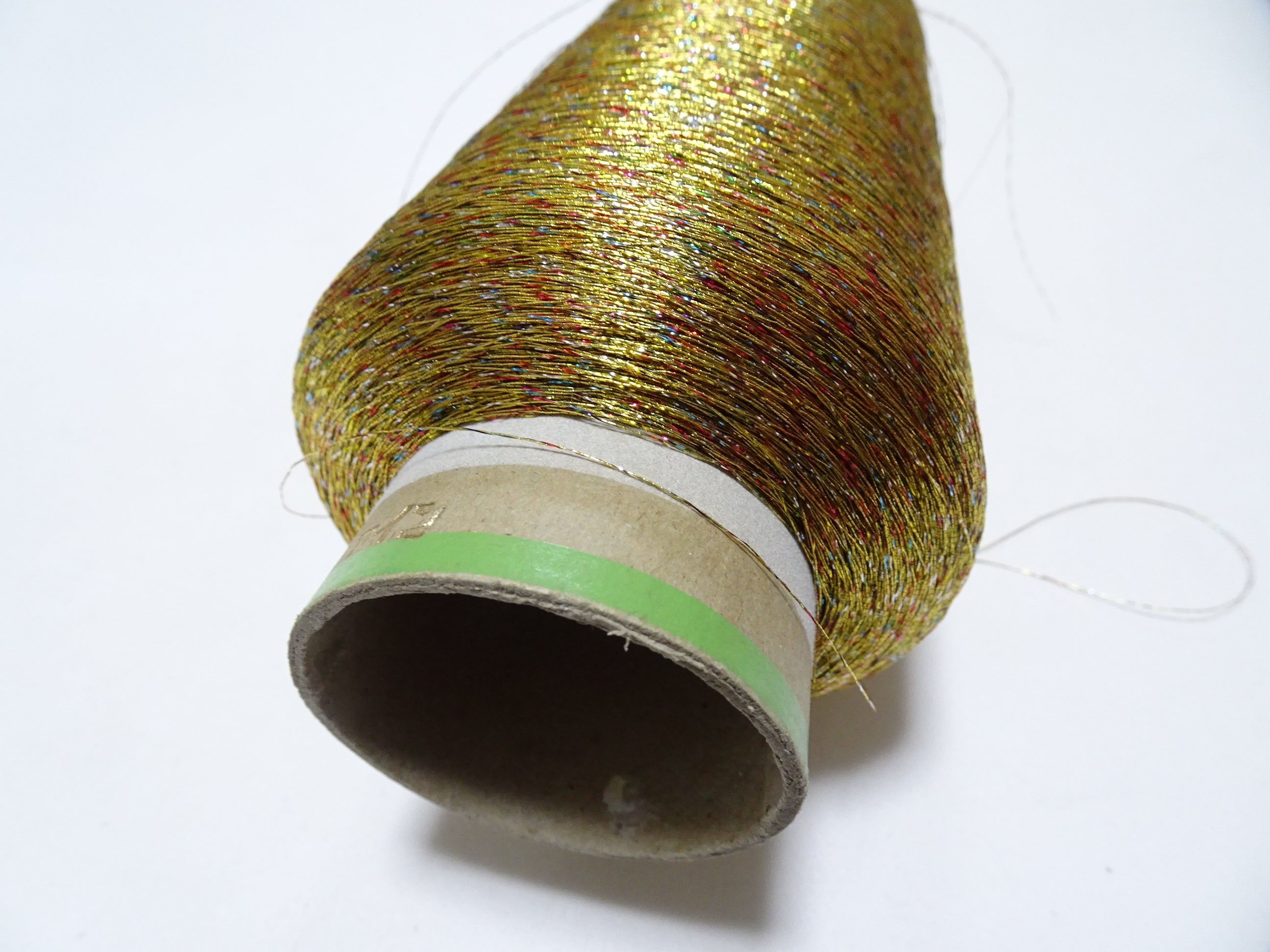 Super Special price! Japanese vintage metallic lame thread embroidery 5000M 9350