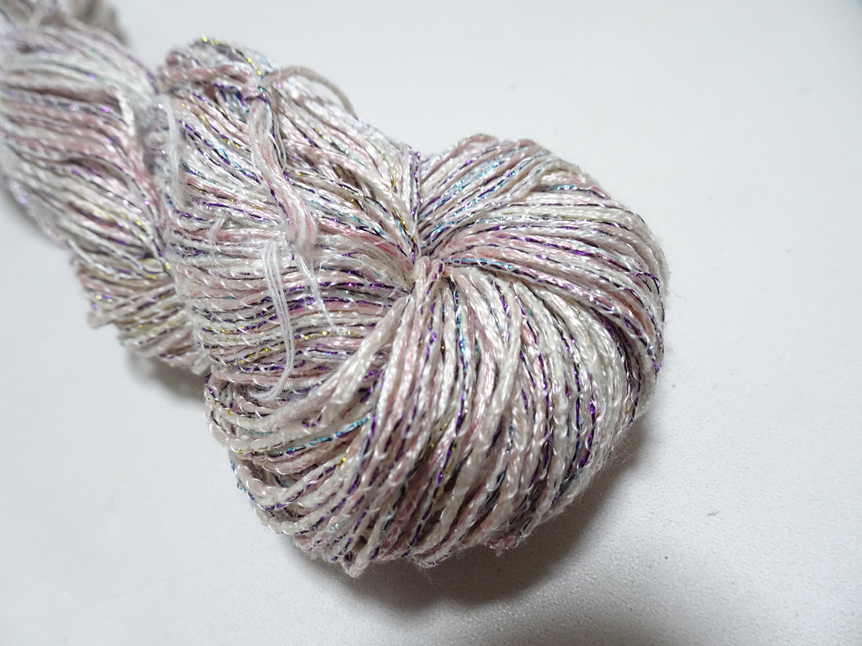 Japanese Tanaka Gen Silk – One-of-a-Kind Hand-Dyed Artistic Silk Thread, Rare Japanese Artisan Yarn, Limited Stock 16515