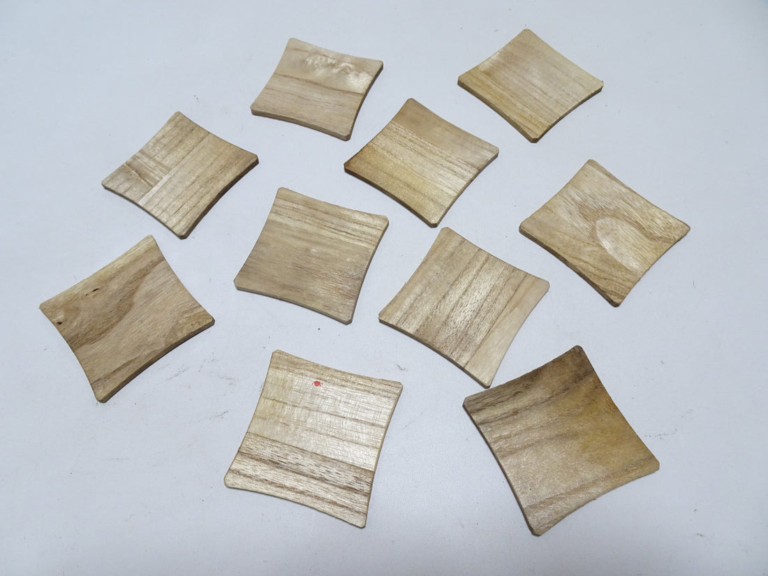 Vintage Japanese Wooden Thread Spools 10sets 17459