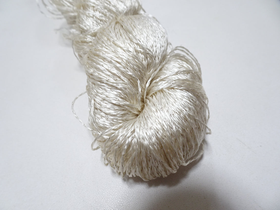 Japanese vintage high class rare silk thread Mixture of Gold embroidery 9523