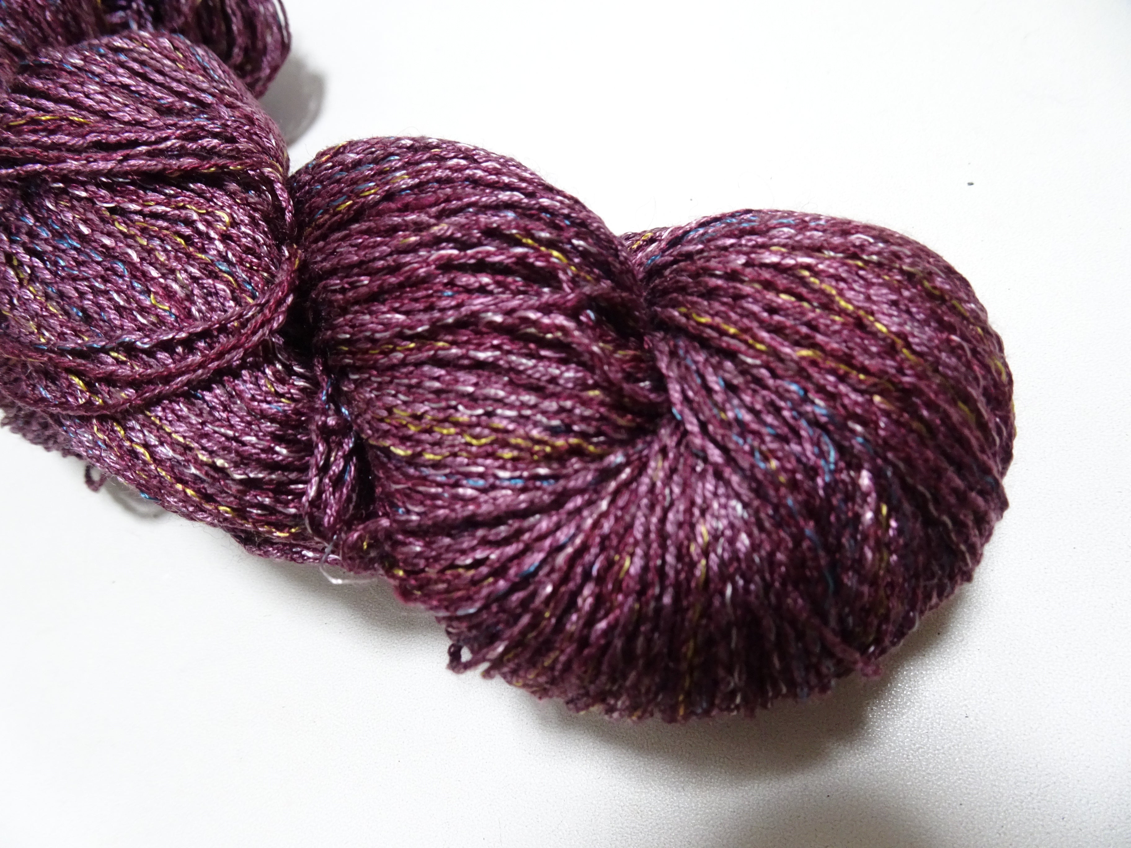 Japanese Tanaka Gen Silk – One-of-a-Kind Hand-Dyed Artistic Silk Thread, Rare Japanese Artisan Yarn, Limited Stock 19120