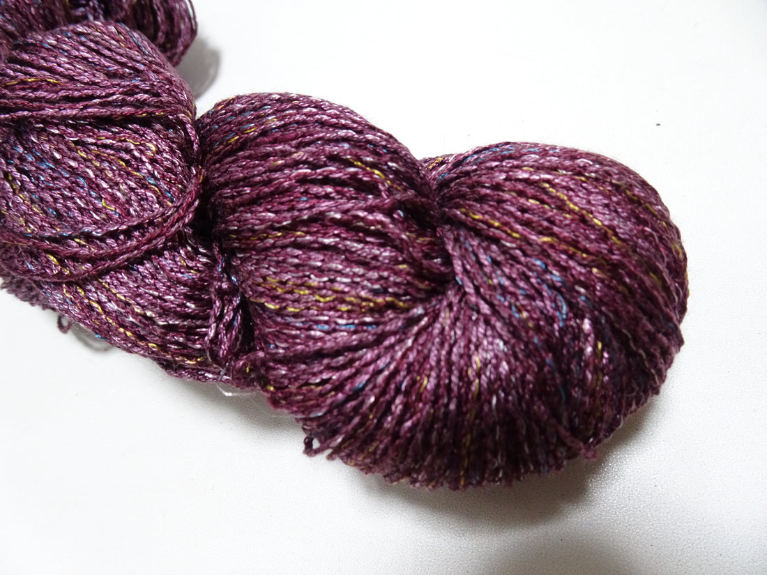 Japanese Tanaka Gen Silk – One-of-a-Kind Hand-Dyed Artistic Silk Thread, Rare Japanese Artisan Yarn, Limited Stock 19120