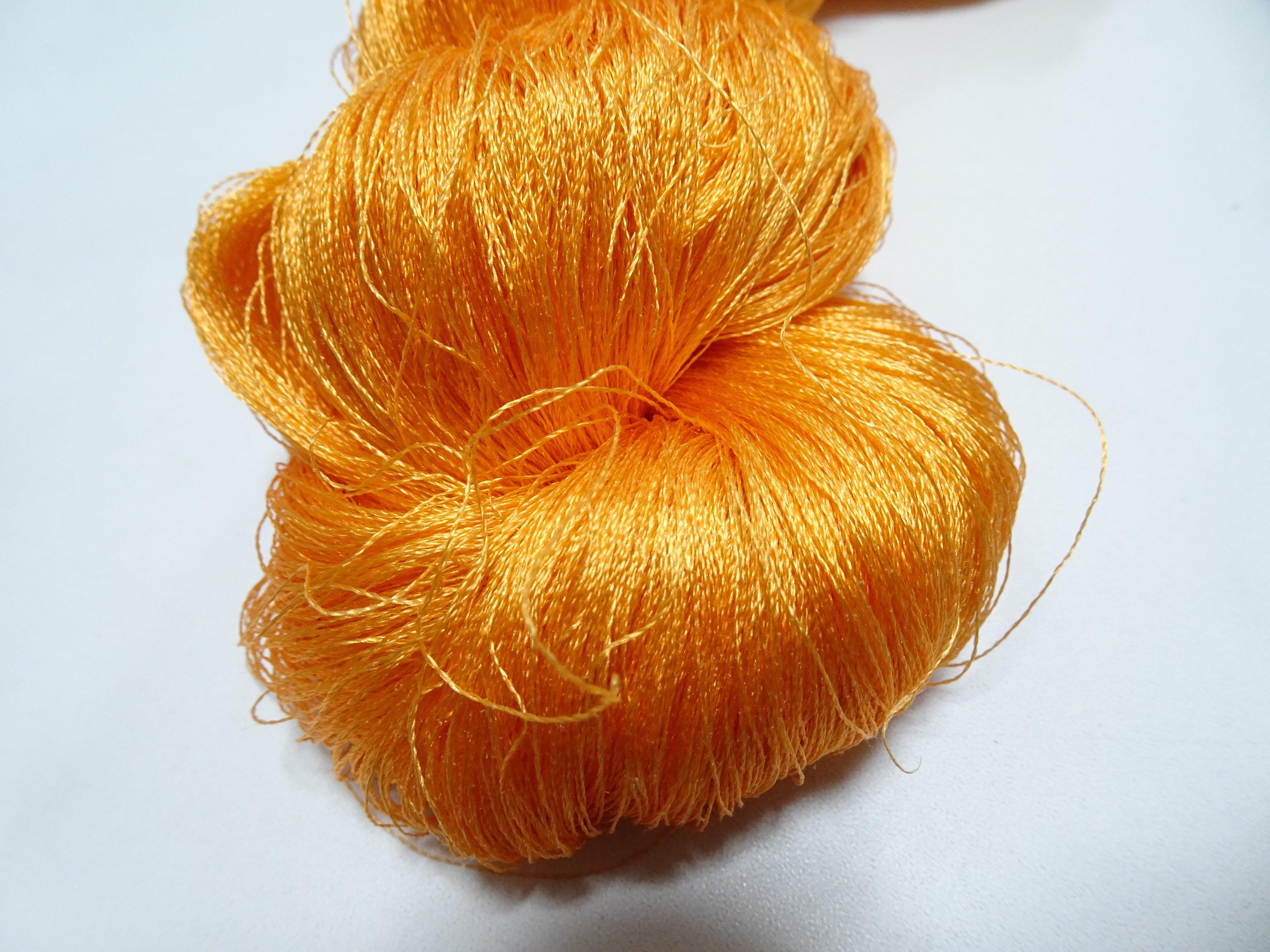 Japanese Vintage Twisted Silk Thread Embroidery 15378