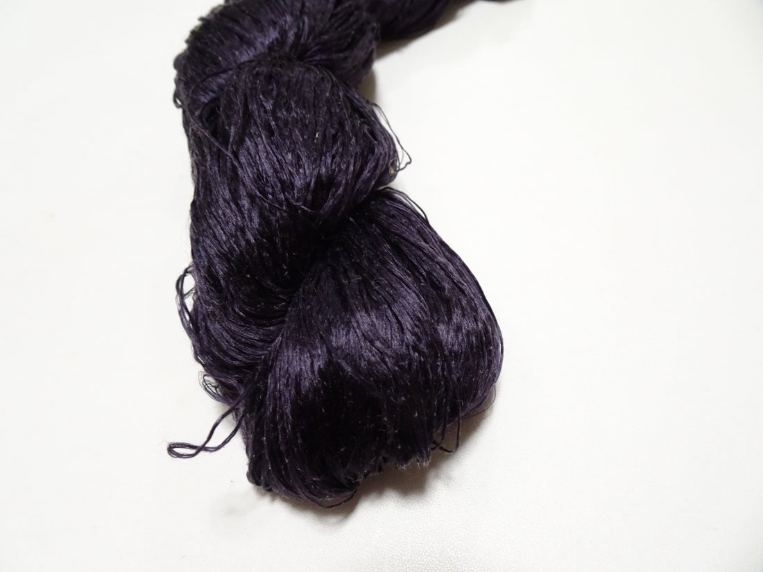 Japanese Vintage loose Twisted Silk Thread Embroidery 14544