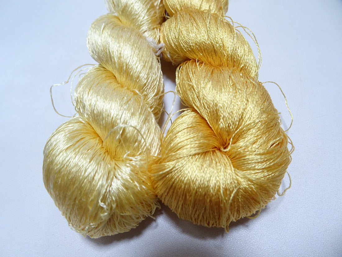 Japanese Vintage Twisted Silk Thread 2sets Embroidery 16961