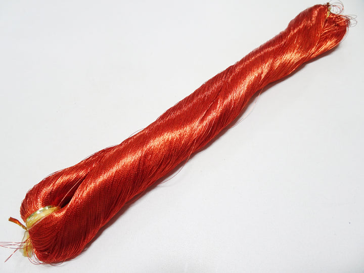 Japanese vintage rare Superb pure silver leaf thread color P8 2000M