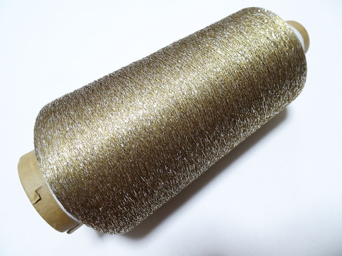 Super Special price! Japanese vintage metallic lame thread embroidery 5000M 16299