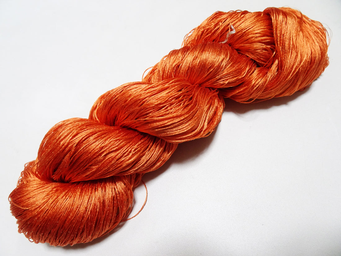 Japanese Vintage 6 Loose-Twist Silk Threads 19256