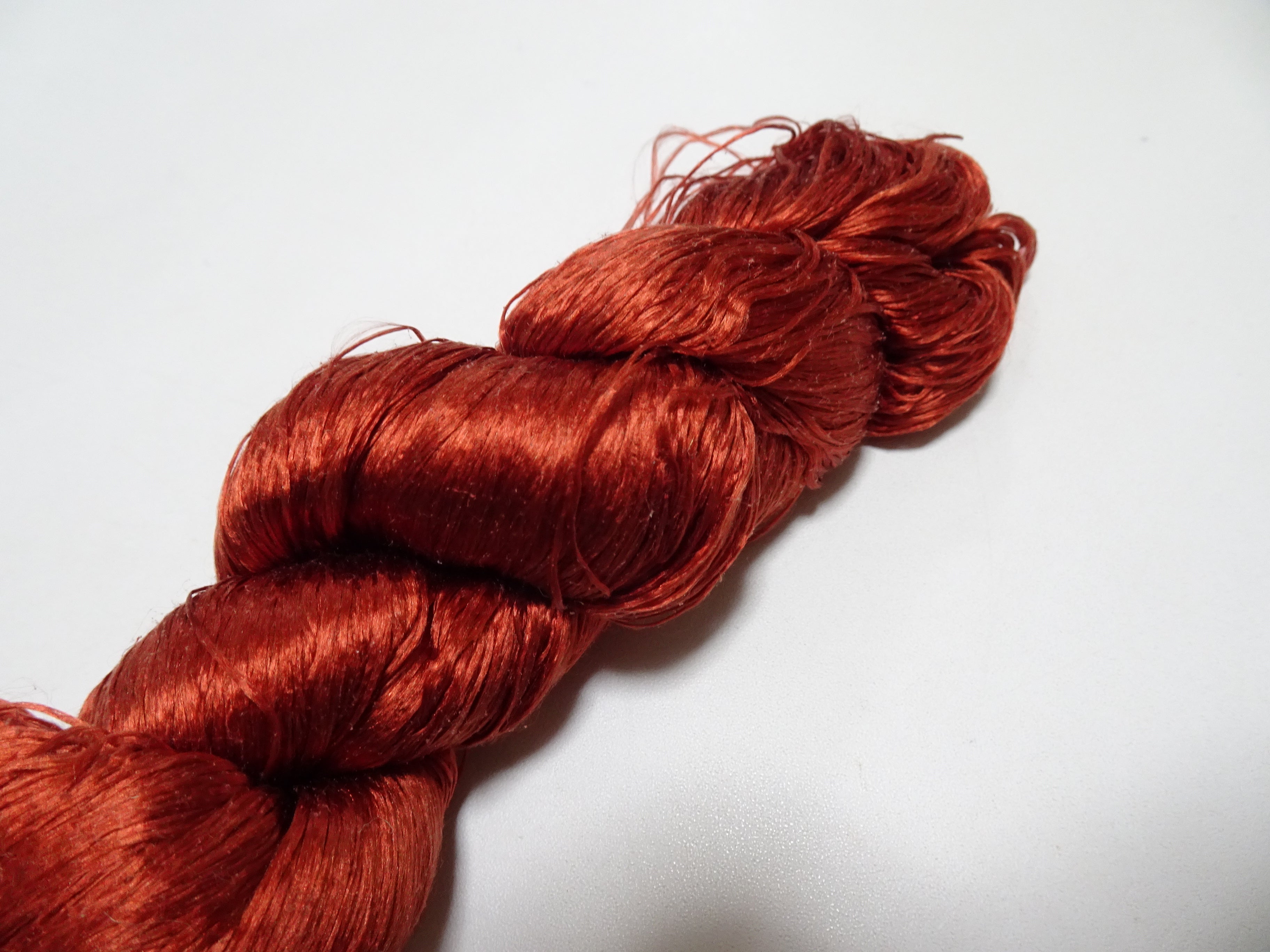 Japanese Vintage loose Twisted Silk Thread Embroidery 14545