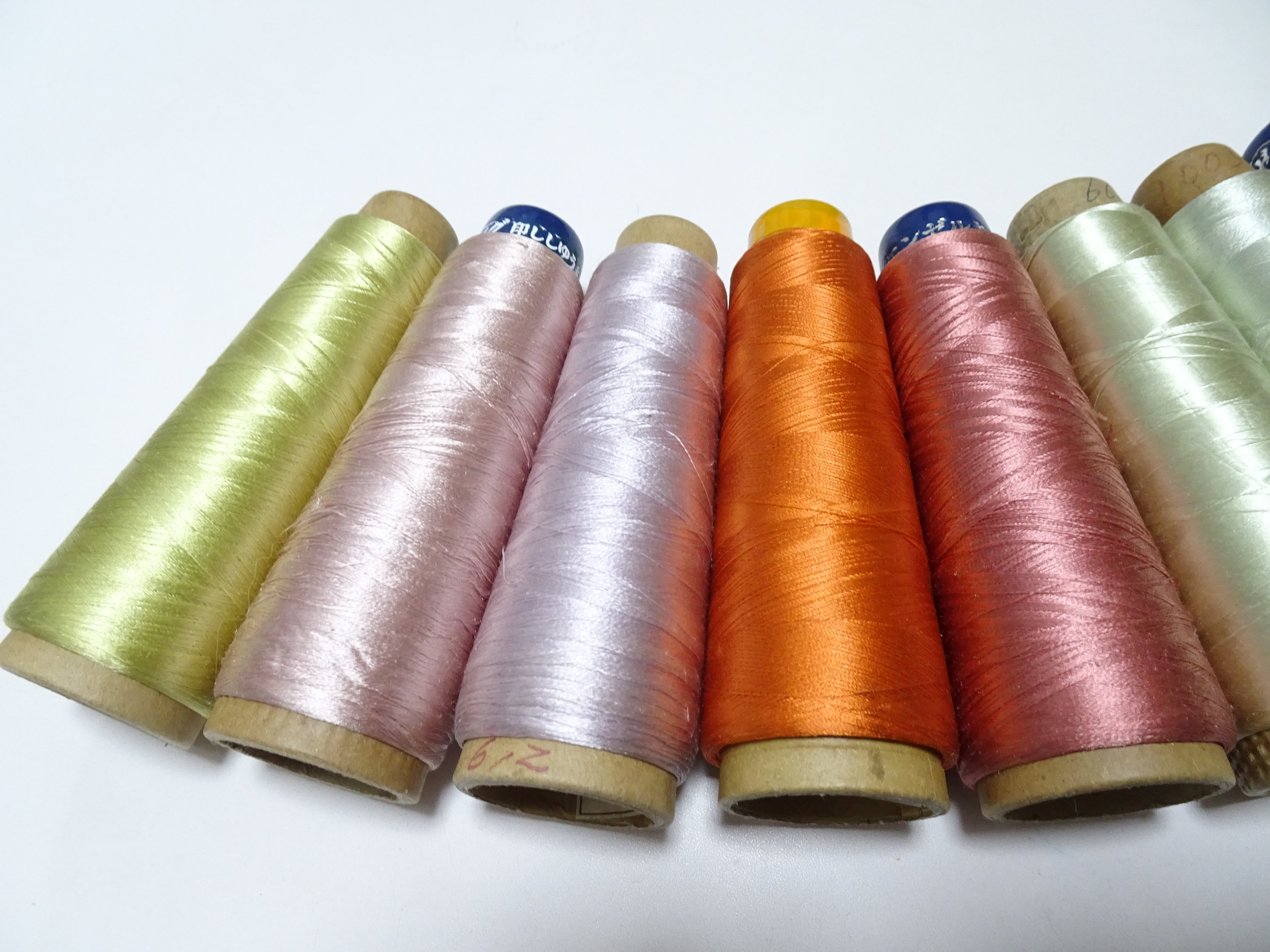 Special Price!! Japanese vintage silk thread 10sets embroidery Over 6,000 meters  16374