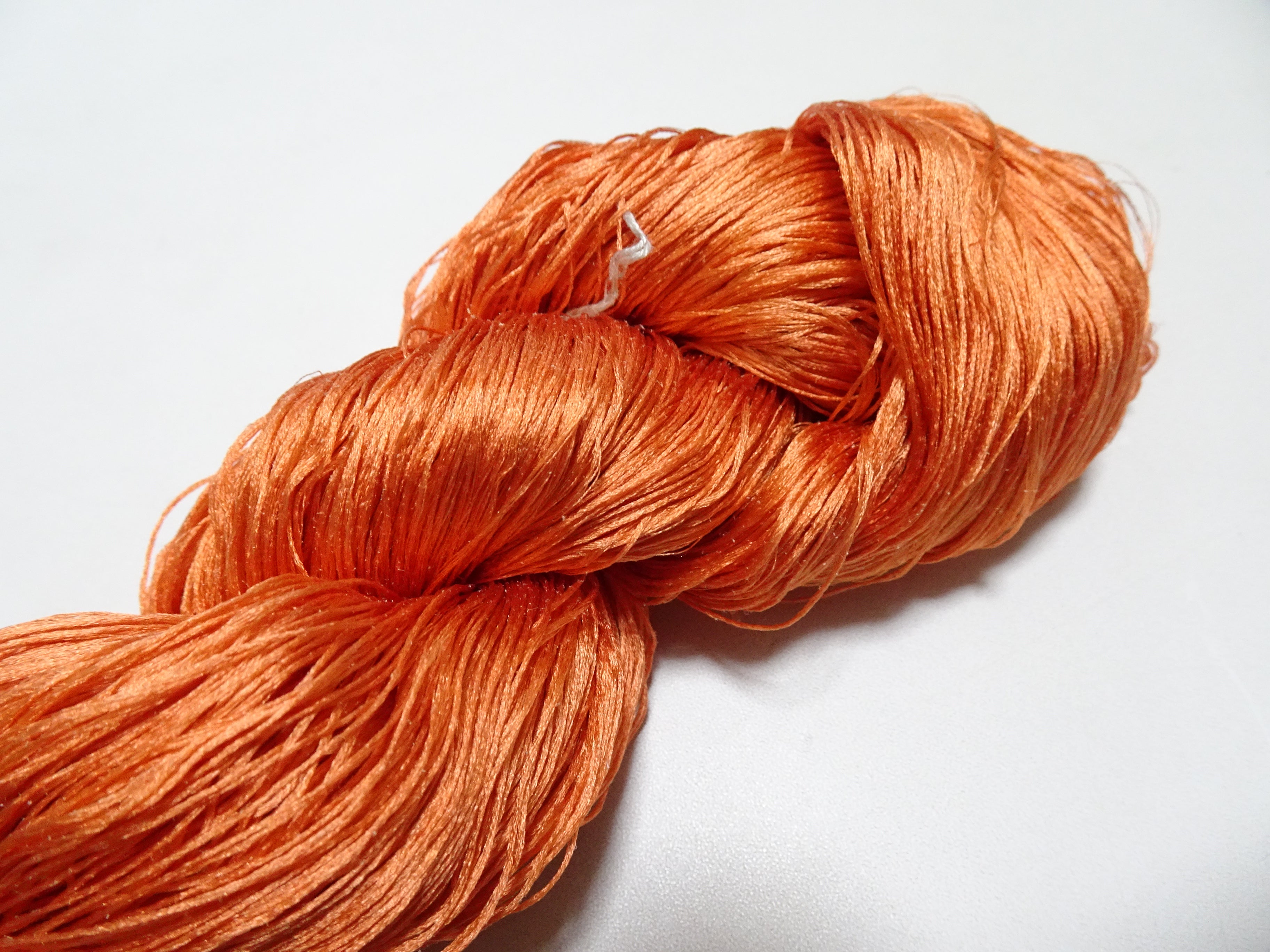 Japanese Vintage 6 Loose-Twist Silk Threads 19256
