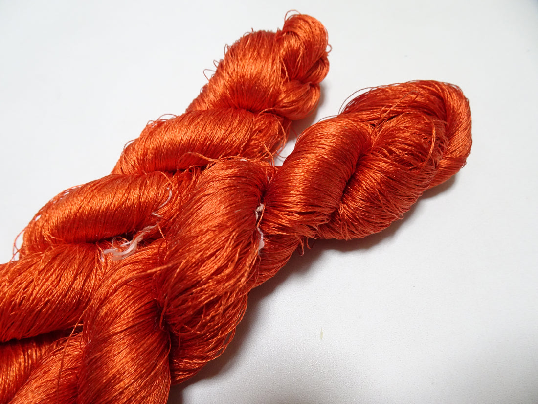 Japanese Vintage Twisted Silk Thread 2sets Embroidery 16962