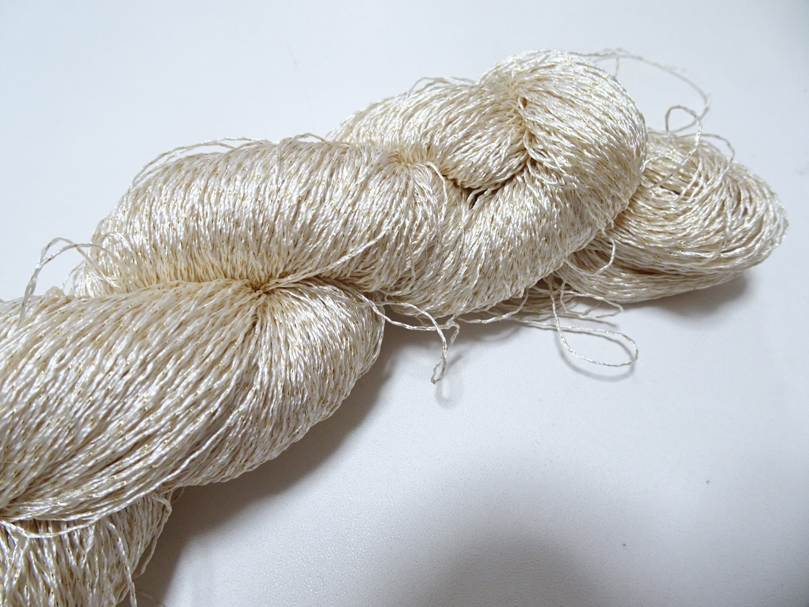 Japanese vintage high class rare silk thread Mixture of Gold embroidery 9524