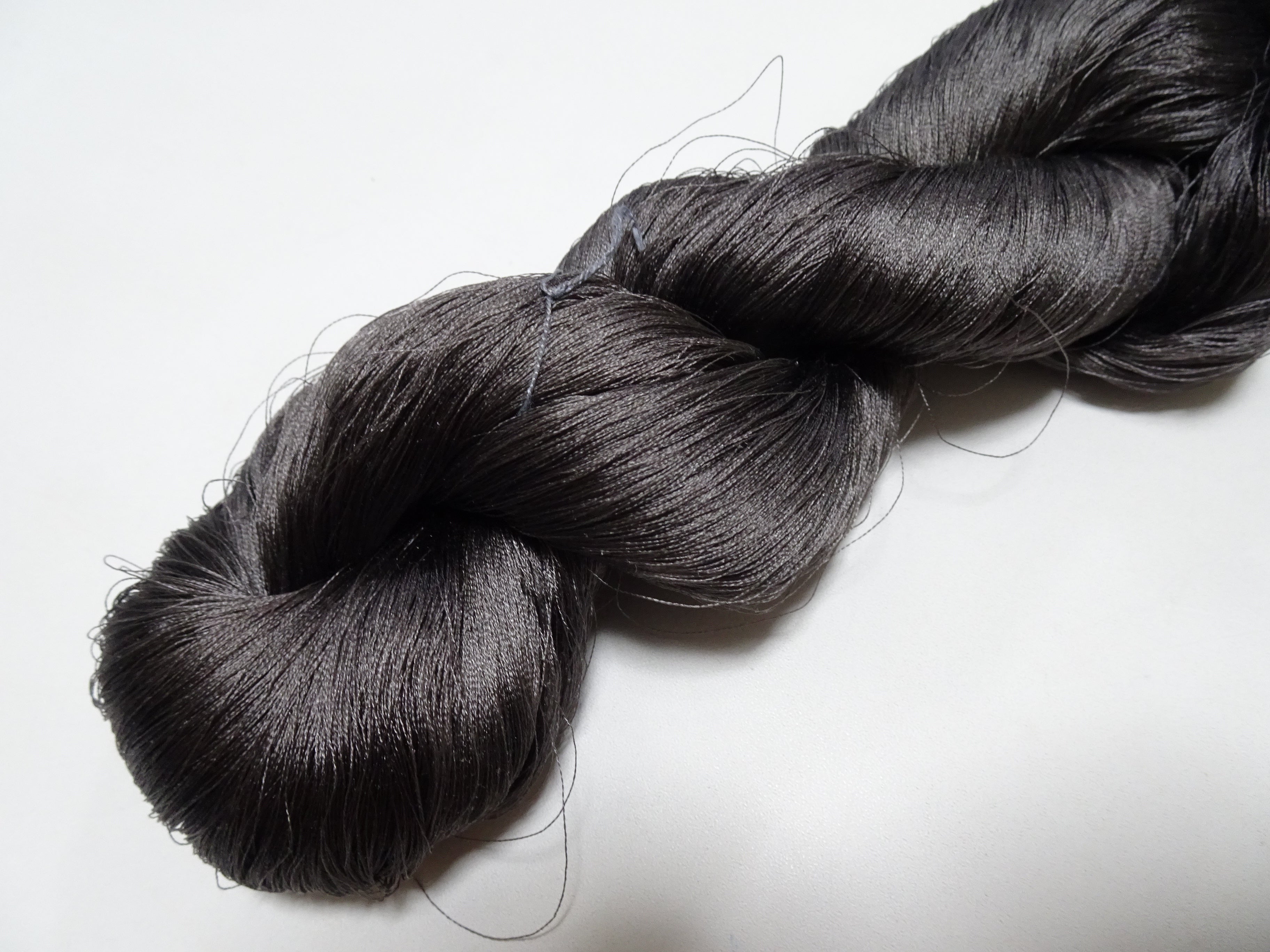 Japanese Vintage Twisted Silk Thread Embroidery 15379