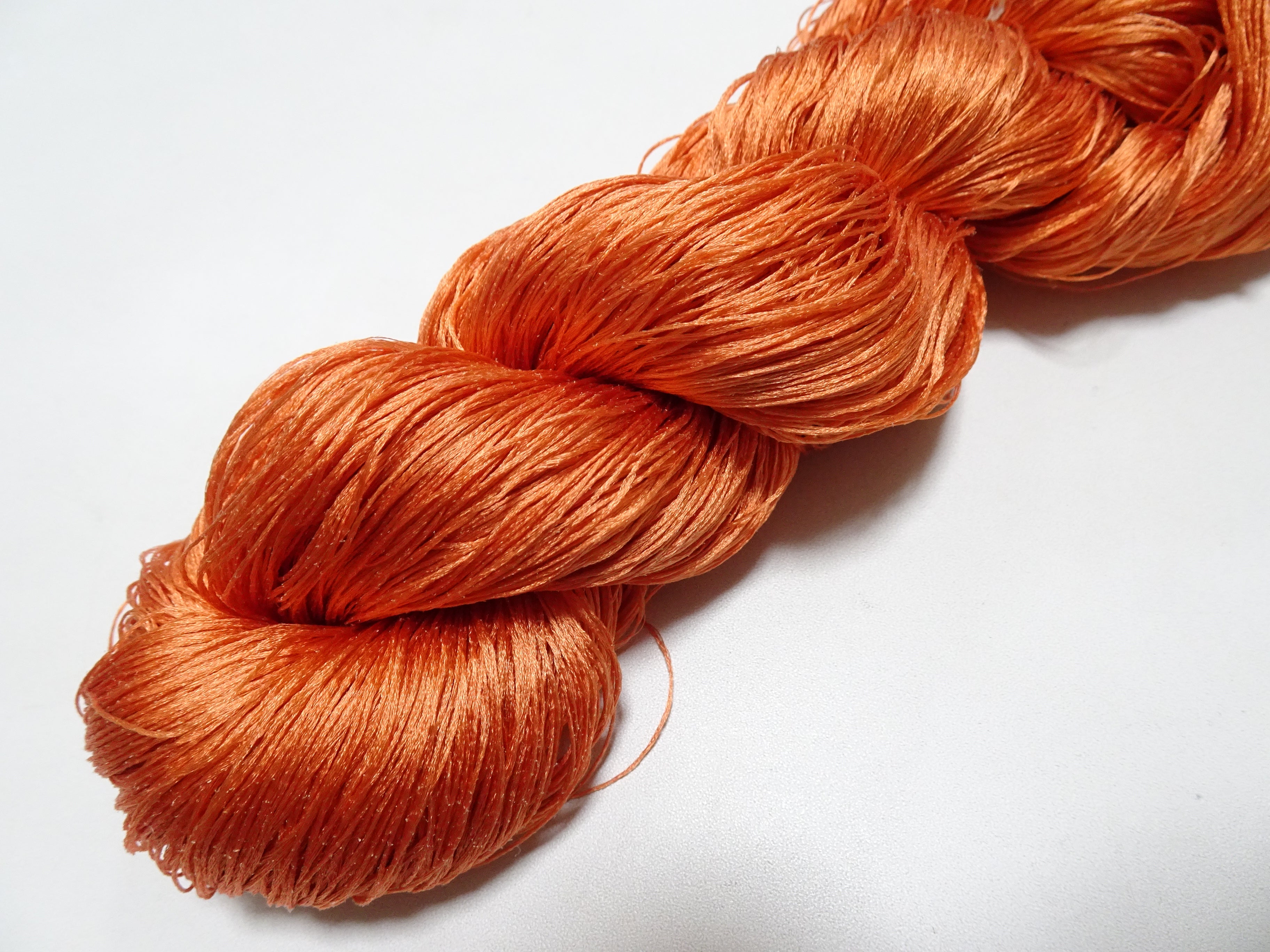 Japanese Vintage 6 Loose-Twist Silk Threads 19256