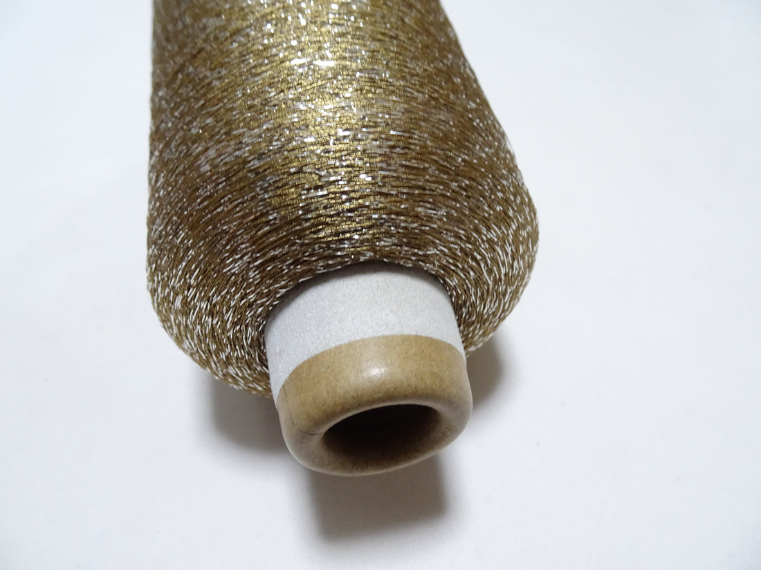 Super Special price! Japanese vintage metallic lame thread embroidery 5000M 16299