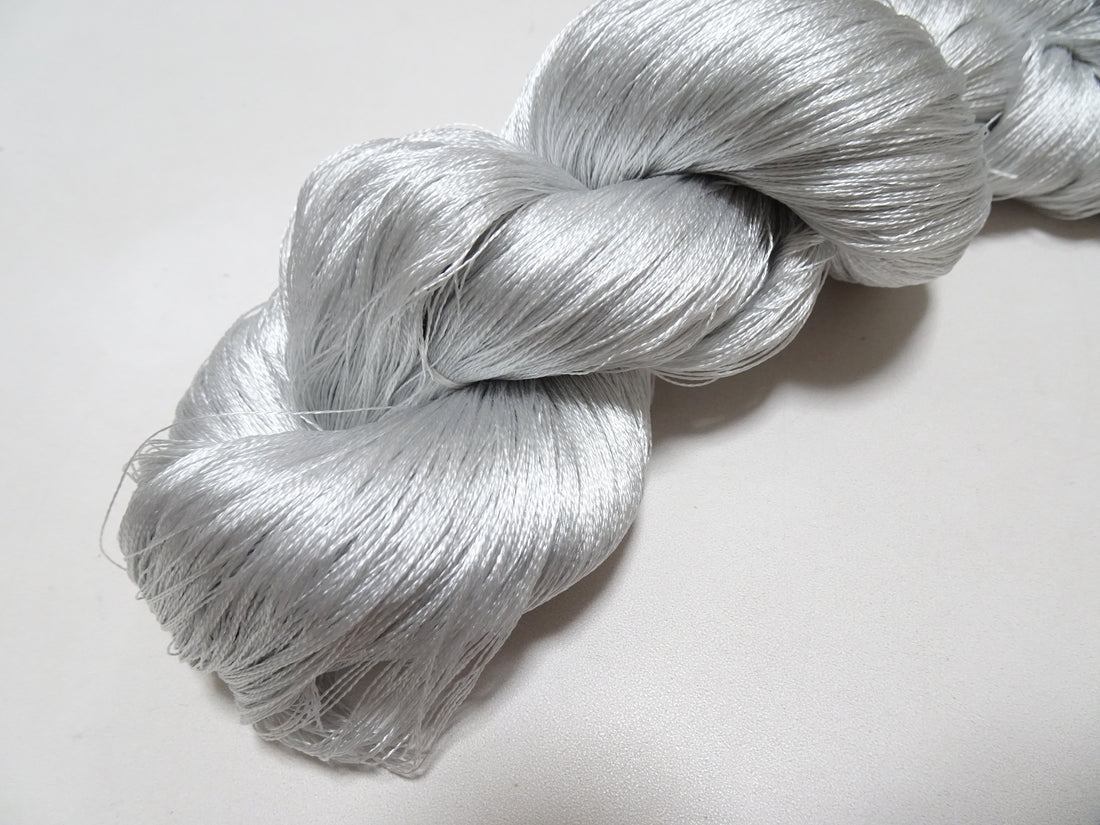 Japanese Vintage Twisted Silk Thread Embroidery 17139