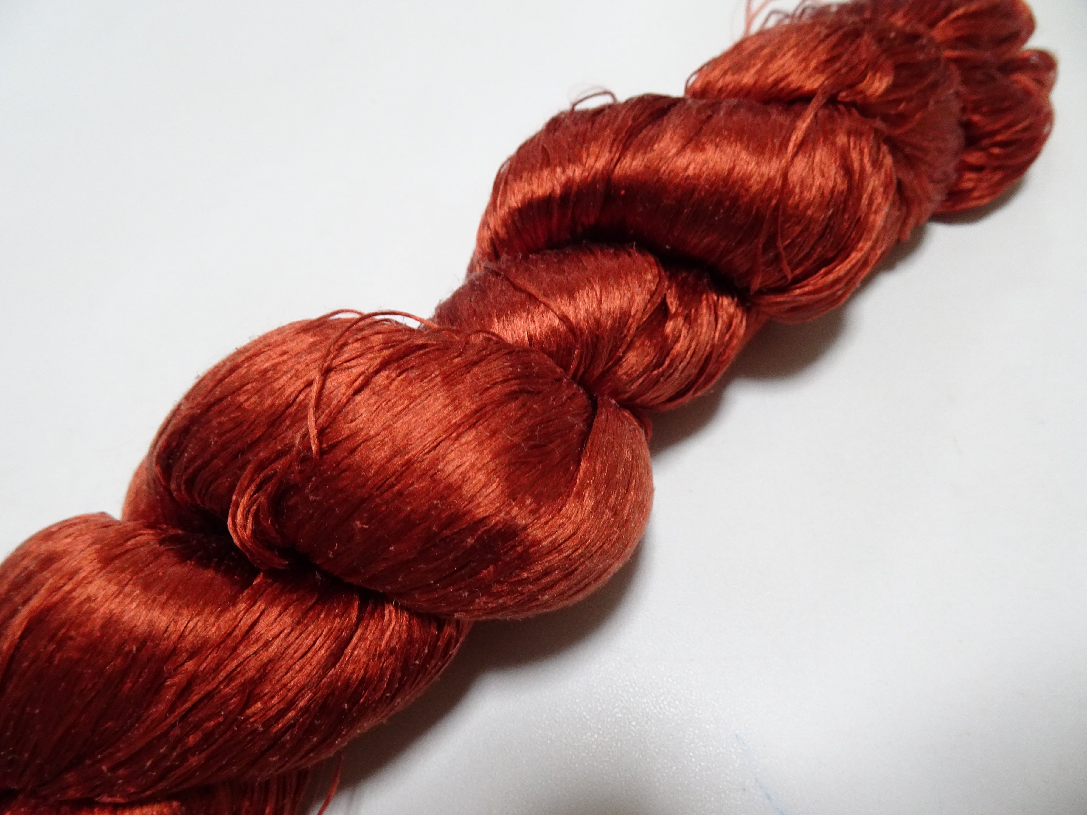 Japanese Vintage loose Twisted Silk Thread Embroidery 14545