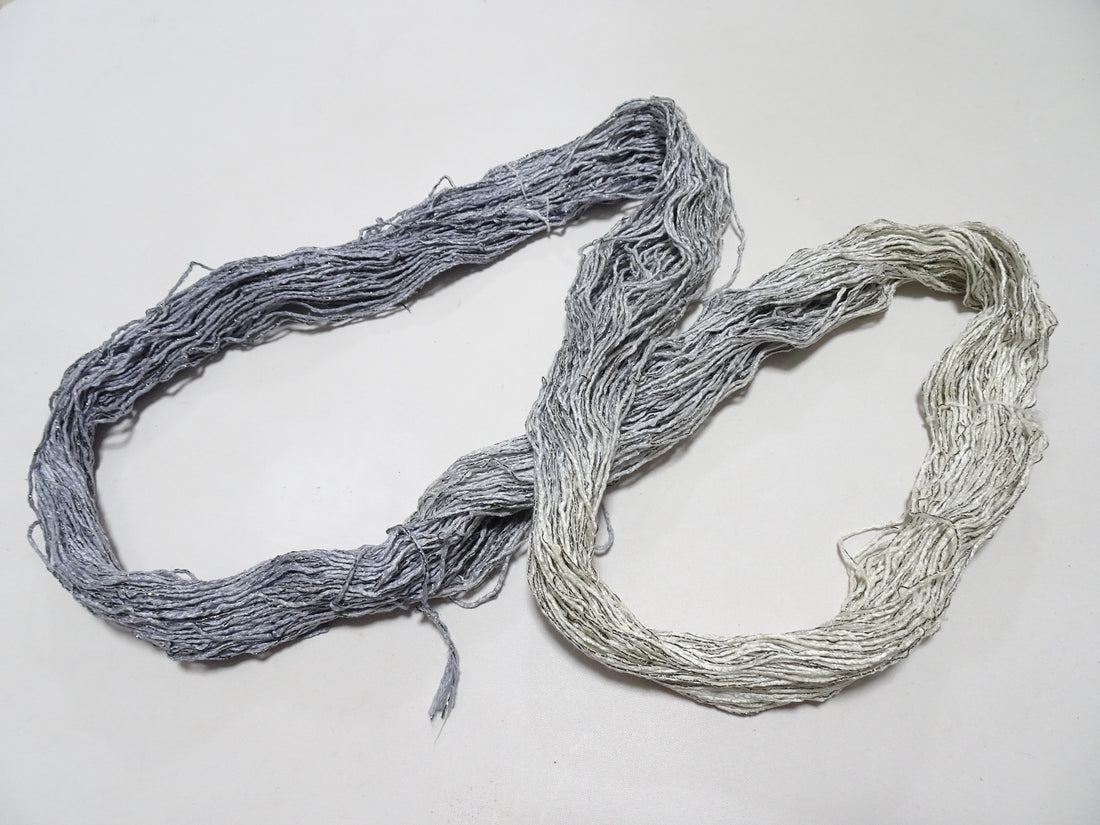 Japanese Tanaka Gen Silk – One-of-a-Kind Hand-Dyed Artistic Silk Thread, Rare Japanese Artisan Yarn, Limited Stock 16516