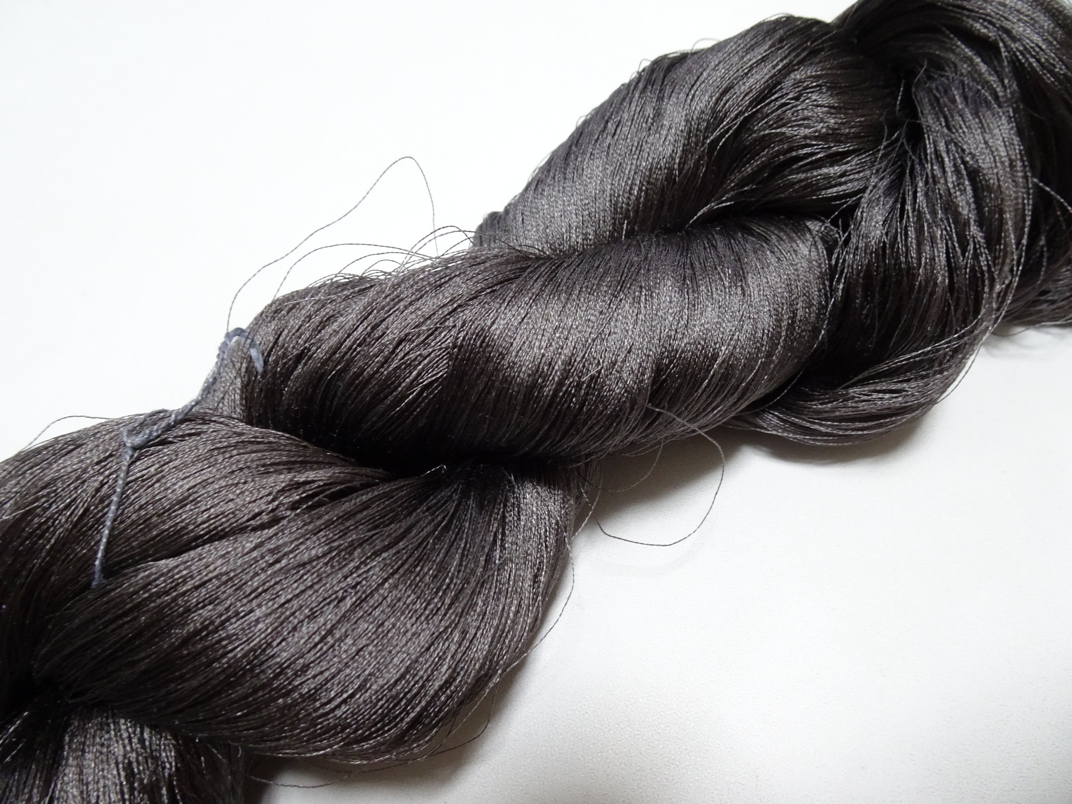 Japanese Vintage Twisted Silk Thread Embroidery 15379