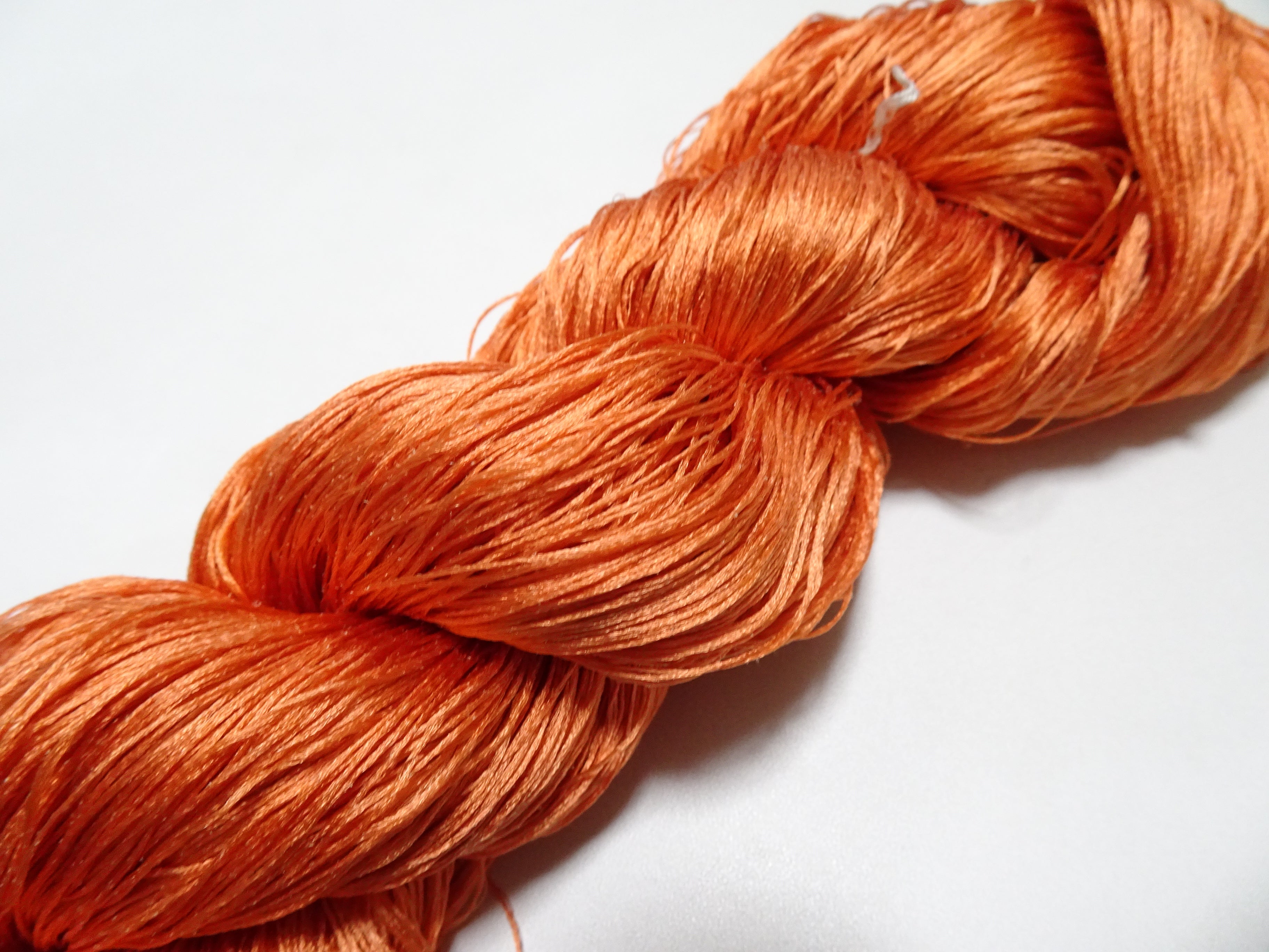 Japanese Vintage 6 Loose-Twist Silk Threads 19256