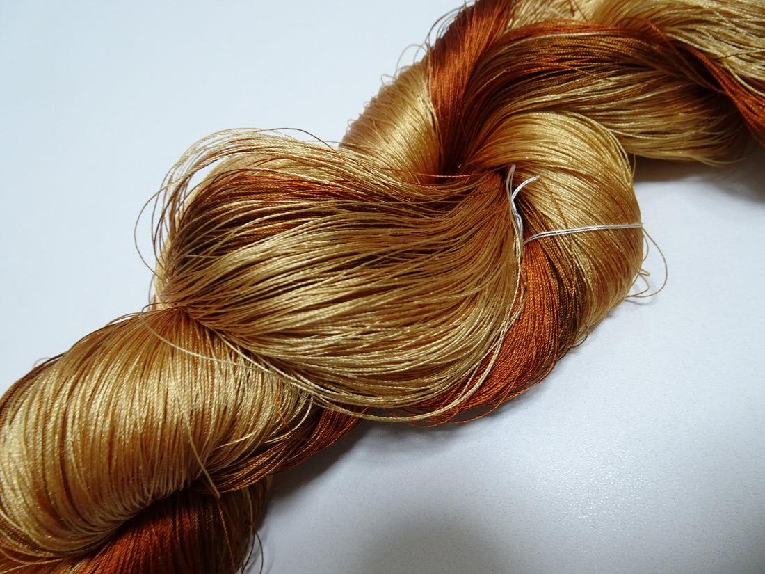 Japanese vintage silk thread embroidery 8585