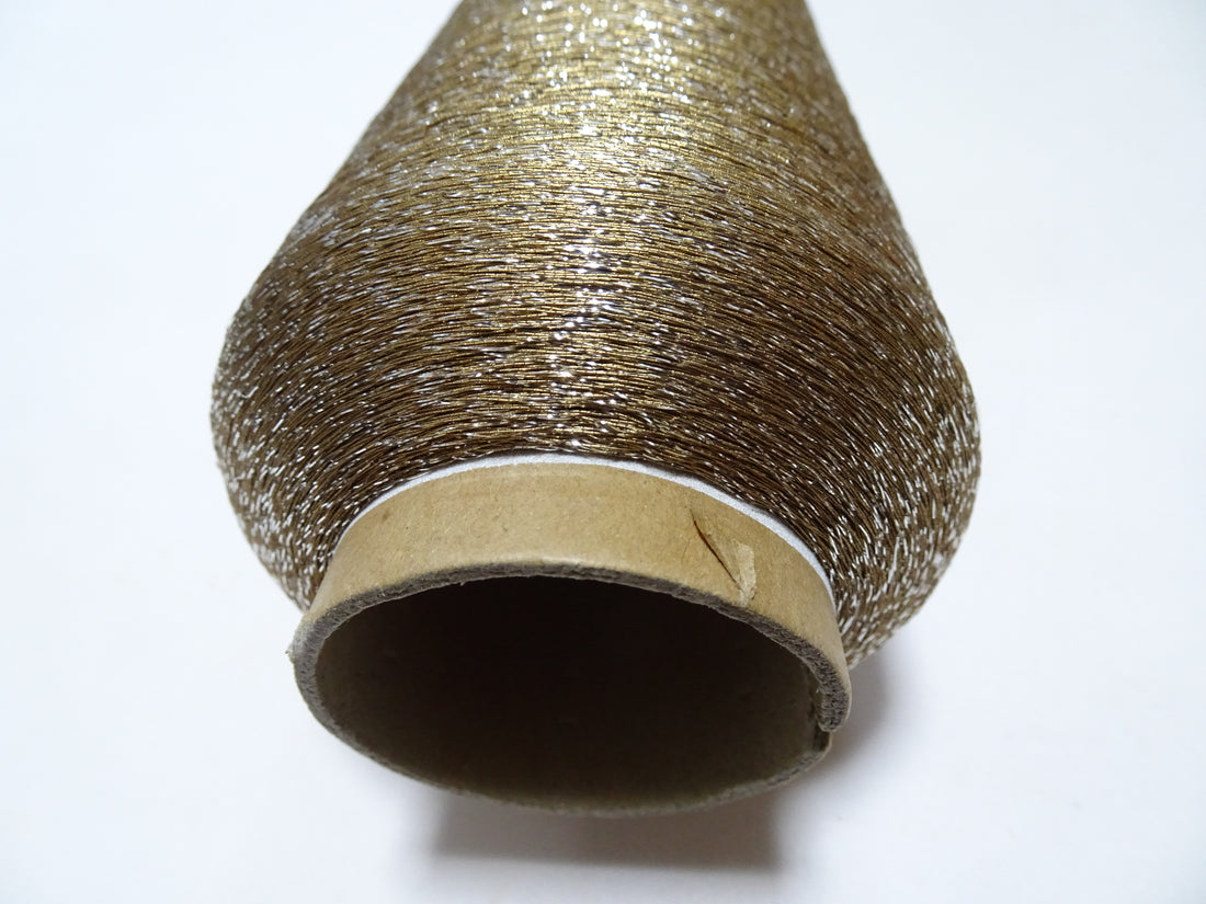 Super Special price! Japanese vintage metallic lame thread embroidery 5000M 16299