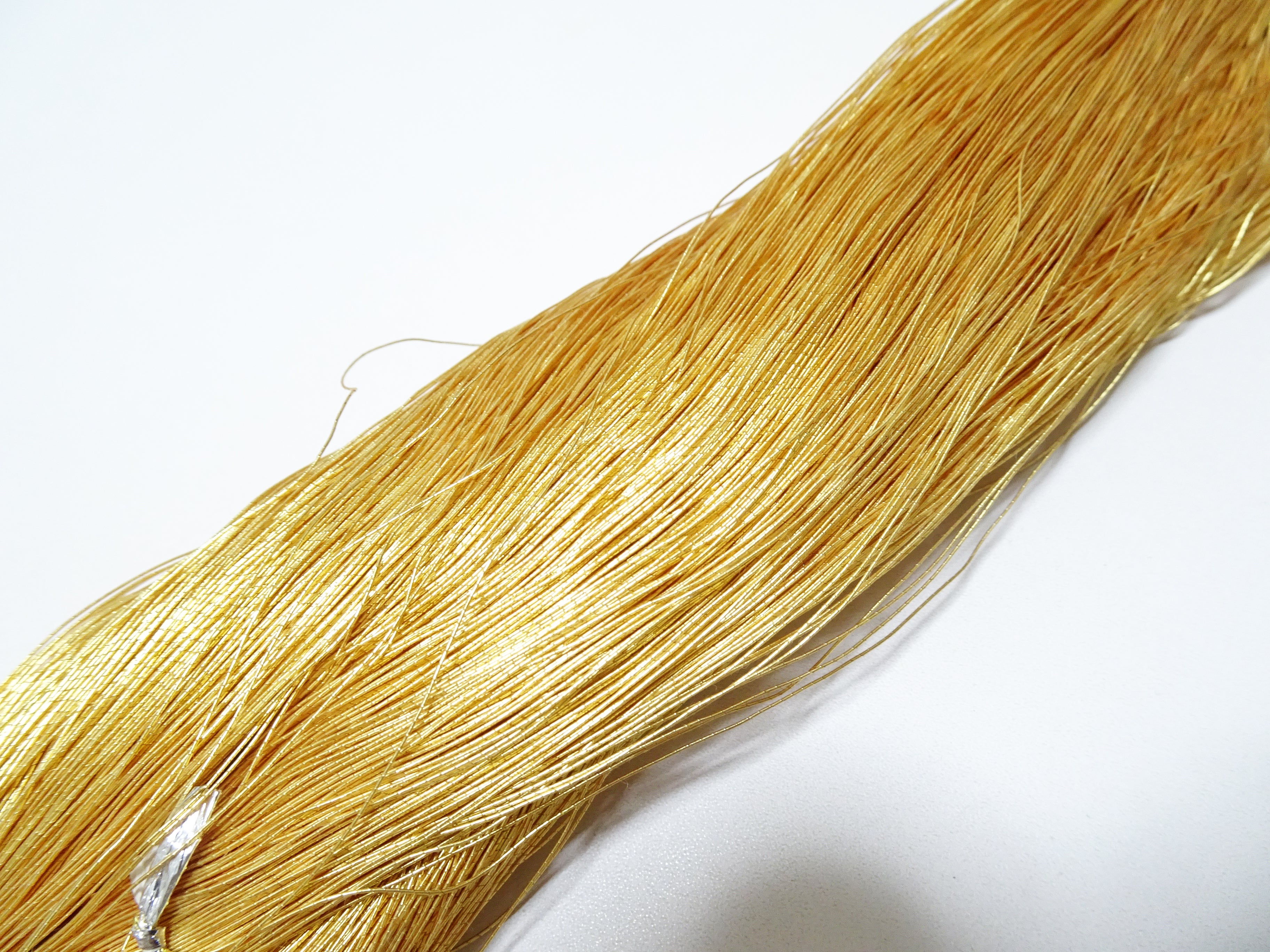 Japanese vintage Superb gold leaf thread  embroidery 8481  1000M  0.35mm