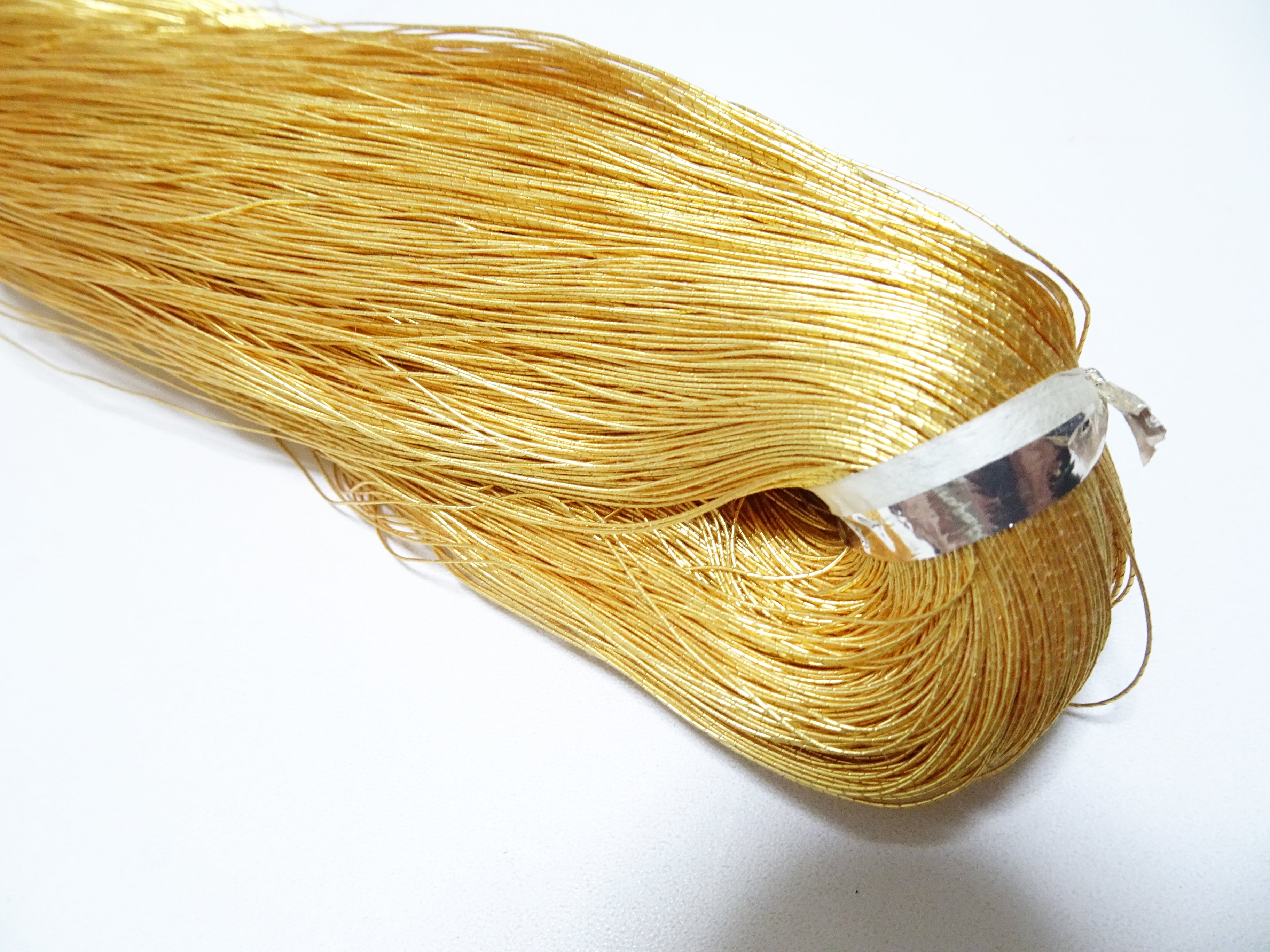 Japanese vintage Superb gold leaf thread  embroidery 8481  1000M  0.35mm