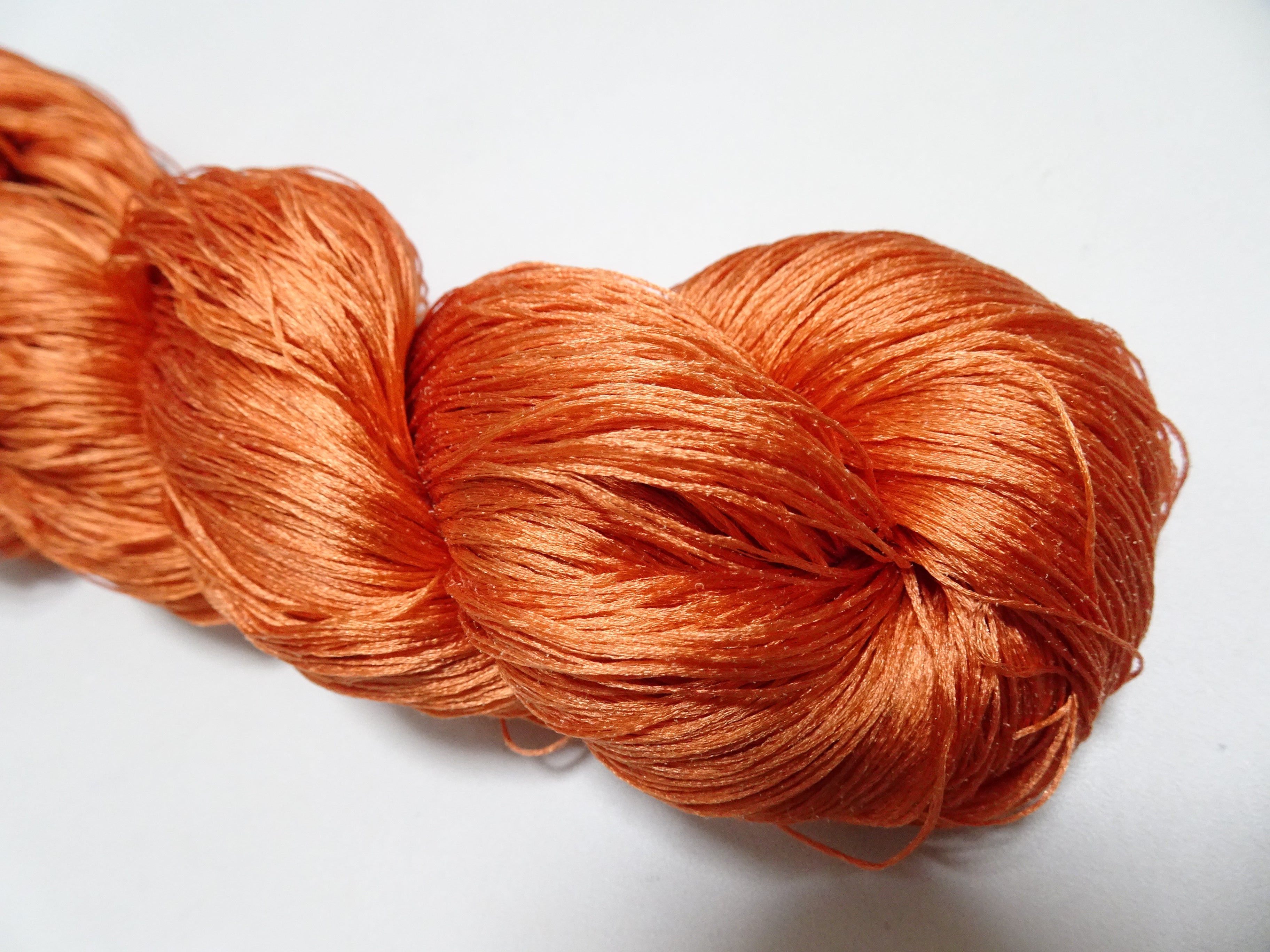 Japanese Vintage 6 Loose-Twist Silk Threads 19256