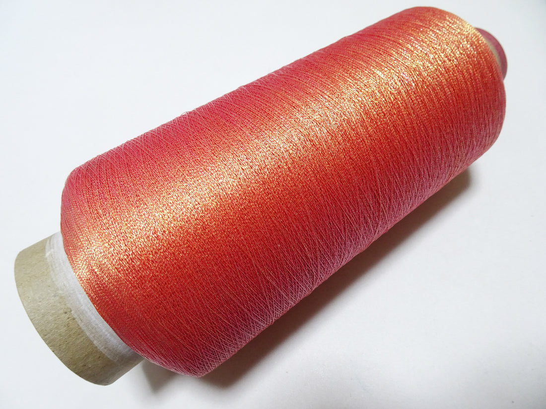 Super Special price! Japanese vintage metallic lame thread embroidery 5000M 16300