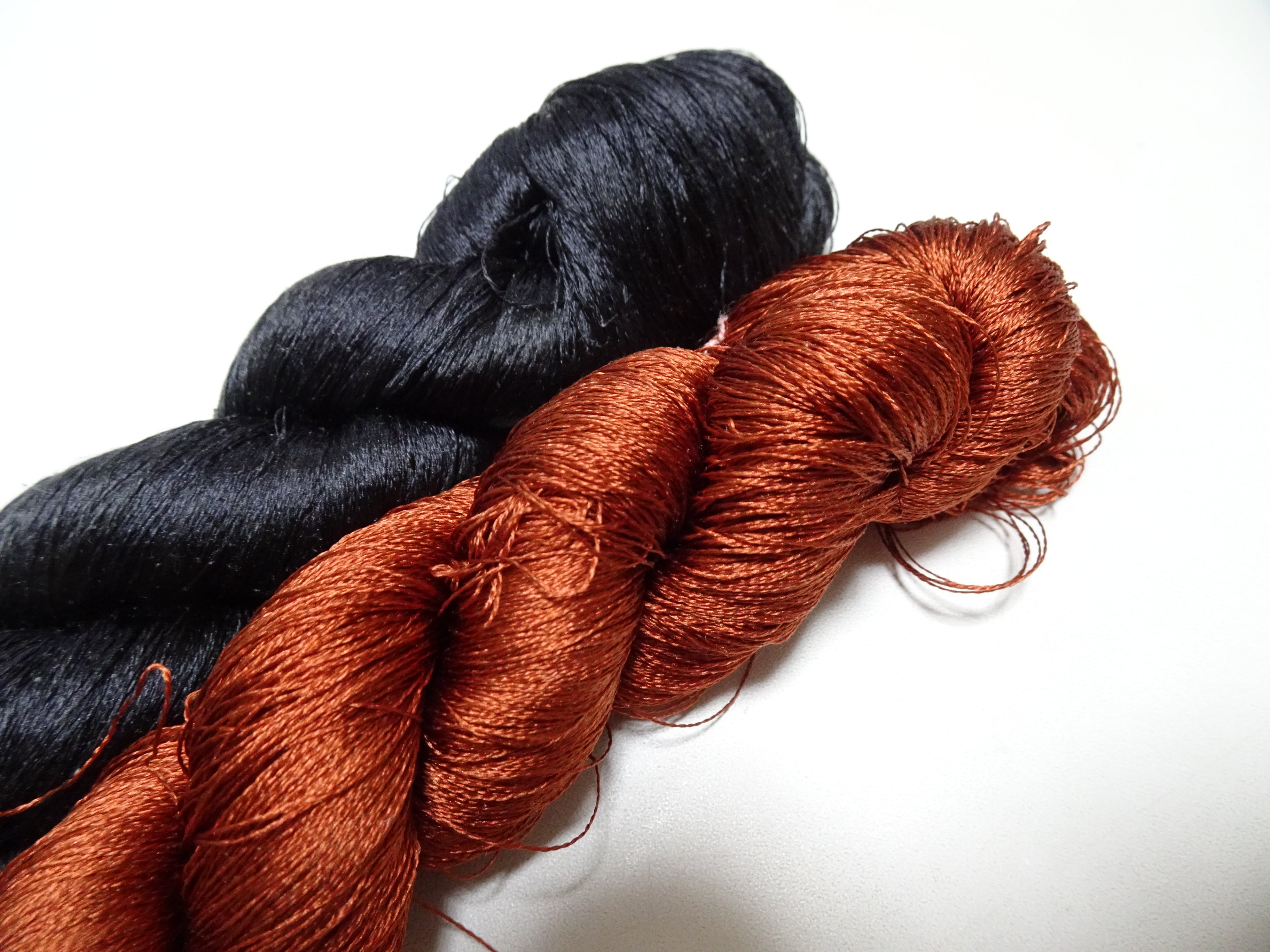 Japanese Vintage Twisted Silk Thread 2sets Embroidery 16963