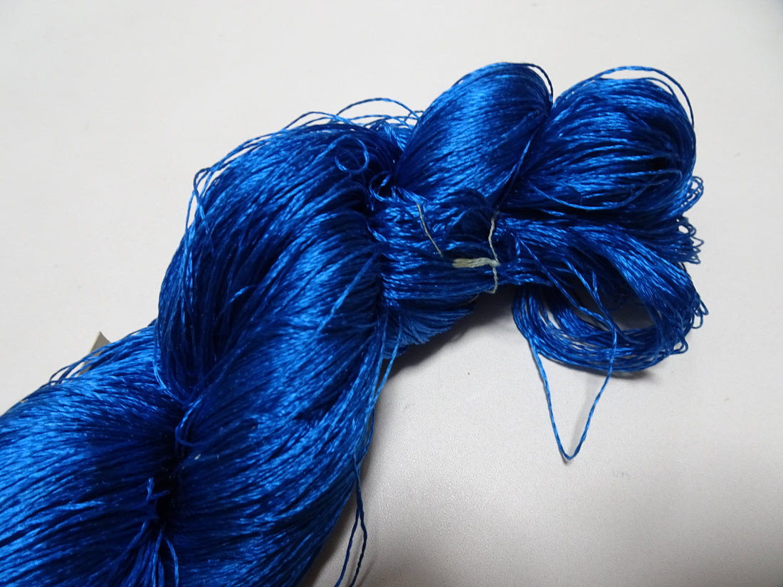 Japanese Vintage Twisted Silk Thread Embroidery 18320