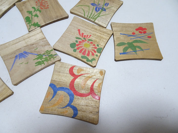 Vintage Japanese Wooden Thread Spools 10sets 17461
