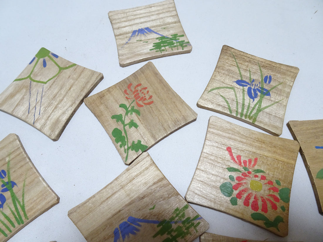 Vintage Japanese Wooden Thread Spools 10sets 17461
