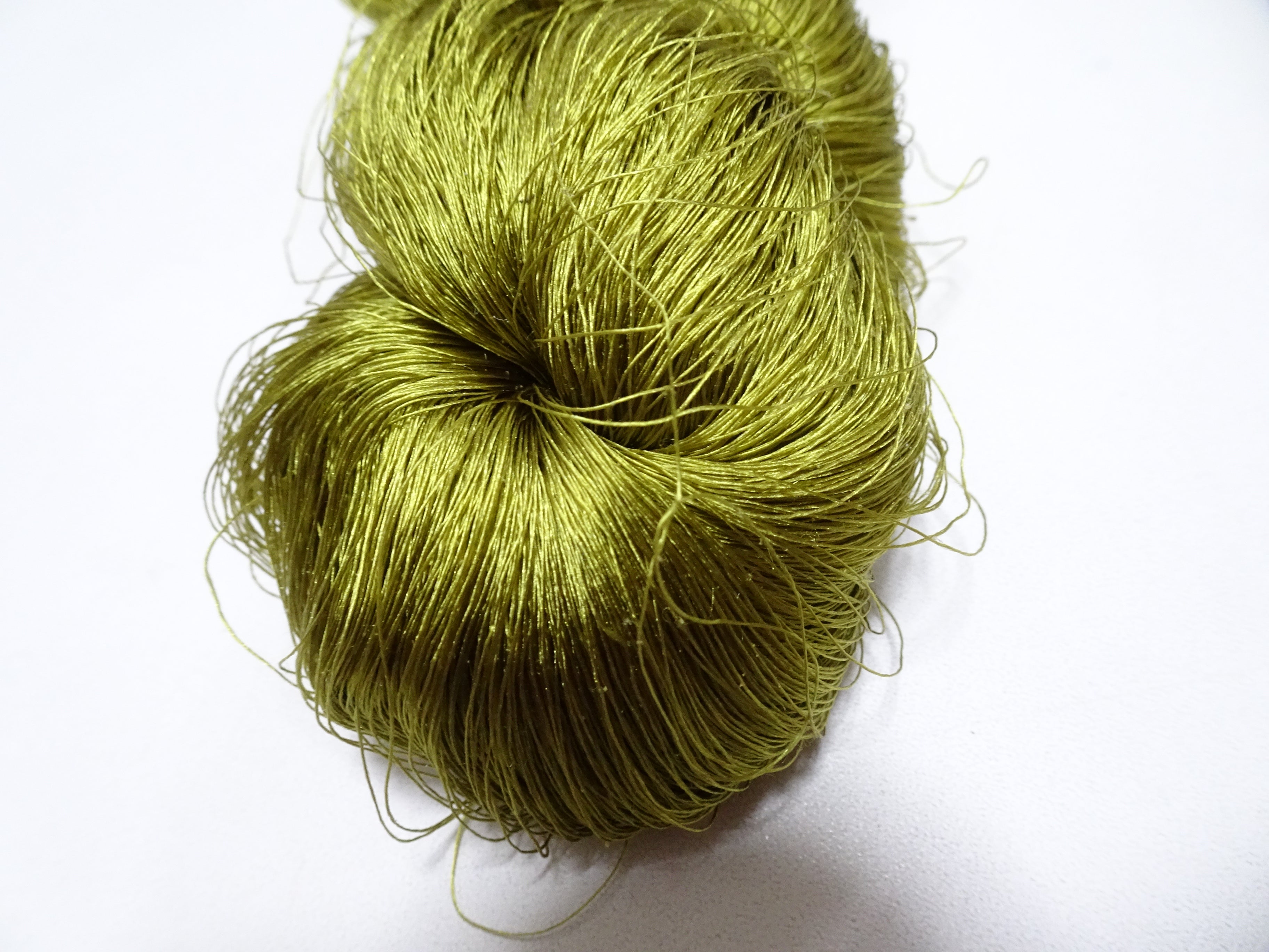 Japanese Vintage Twisted Silk Thread Embroidery 15380
