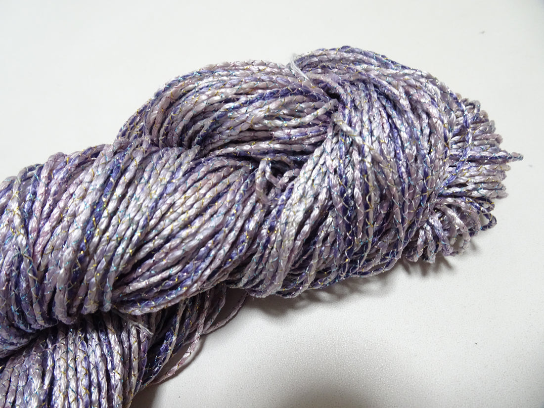 Japanese Tanaka Gen Silk – One-of-a-Kind Hand-Dyed Artistic Silk Thread, Rare Japanese Artisan Yarn, Limited Stock 16518