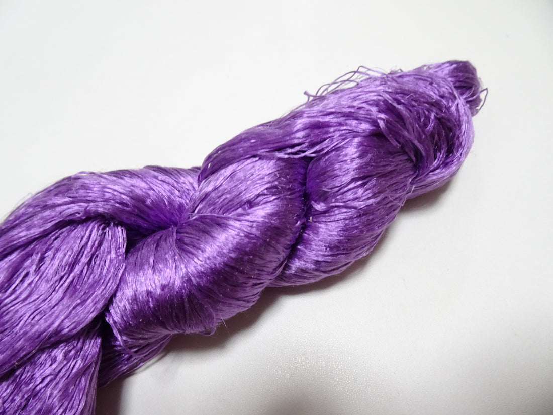 Japanese Vintage loose Twisted Silk Thread Embroidery 14547