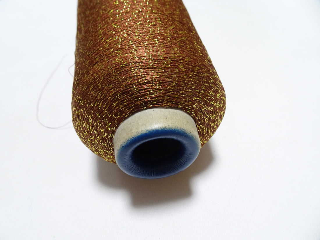 Super Special price! Japanese vintage metallic lame thread embroidery 5000M 16301