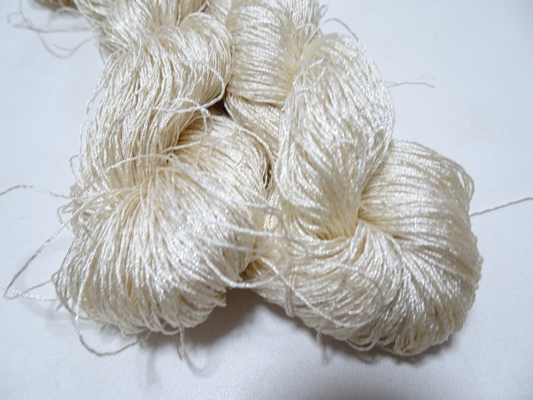 Japanese vintage high class rare silk thread 2sets Mixture of Gold embroidery 9526