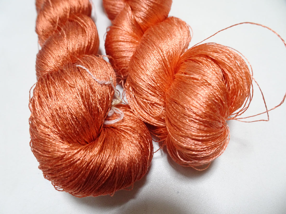 Japanese Vintage Twisted Silk Thread 2sets Embroidery 16964