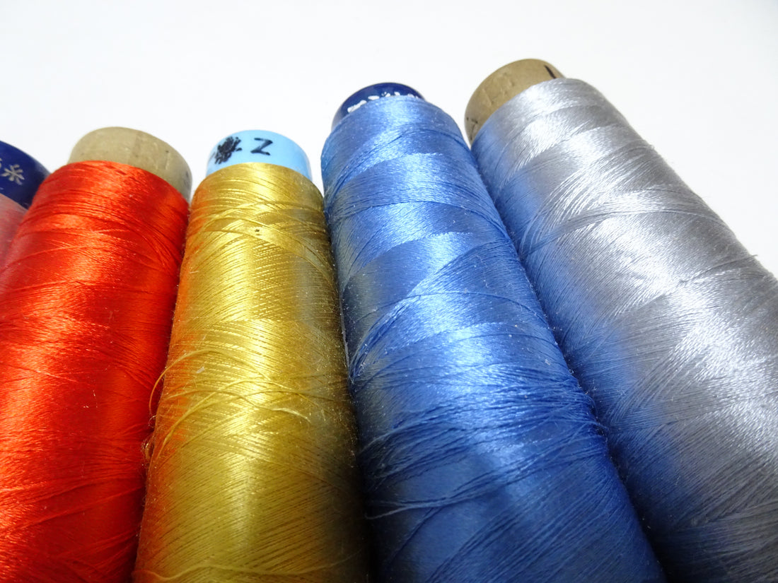 Great deal!! Japanese vintage silk thread 14sets embroidery Imperfect item (please see description for details)  16376