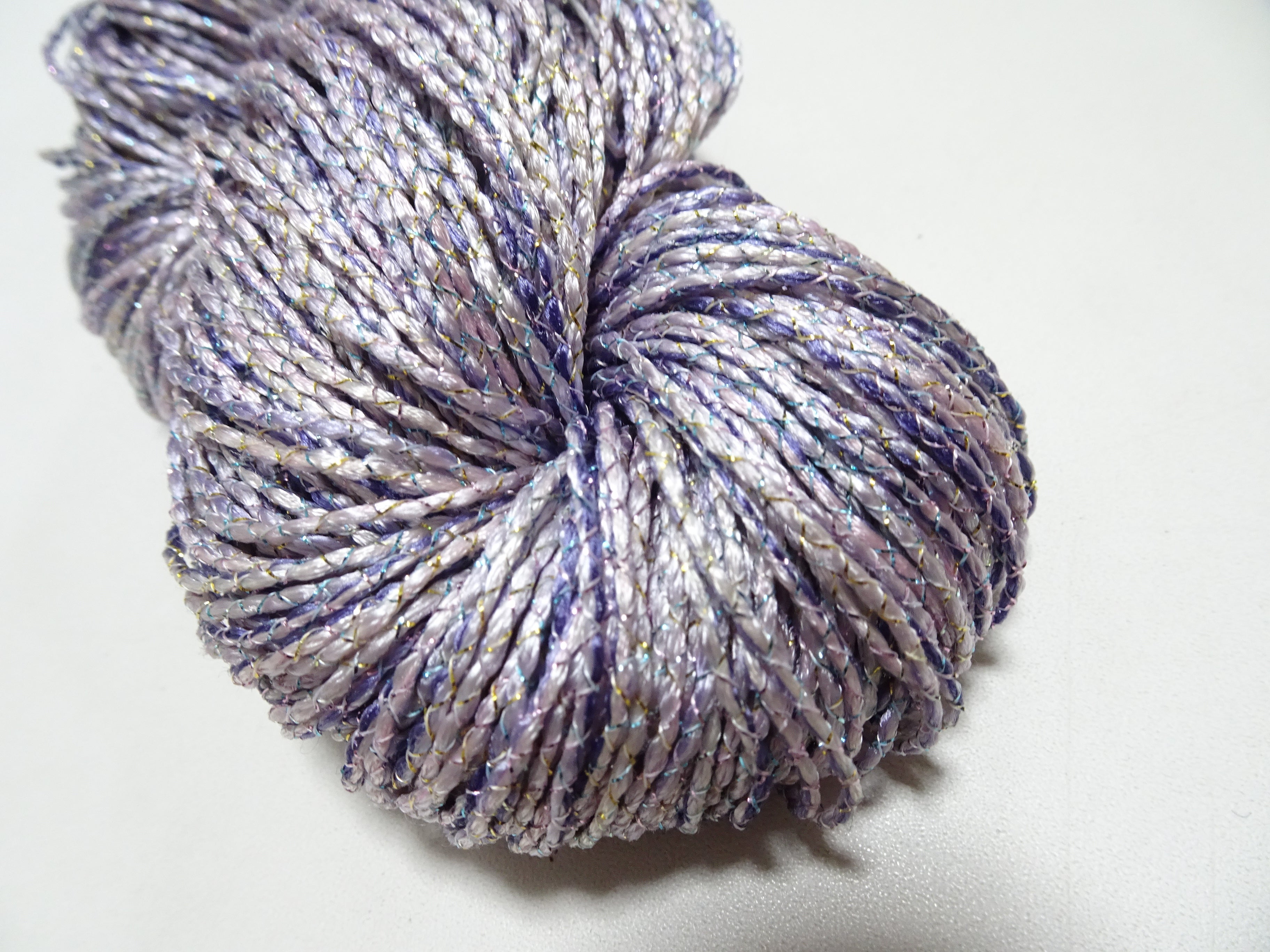 Japanese Tanaka Gen Silk – One-of-a-Kind Hand-Dyed Artistic Silk Thread, Rare Japanese Artisan Yarn, Limited Stock 16518