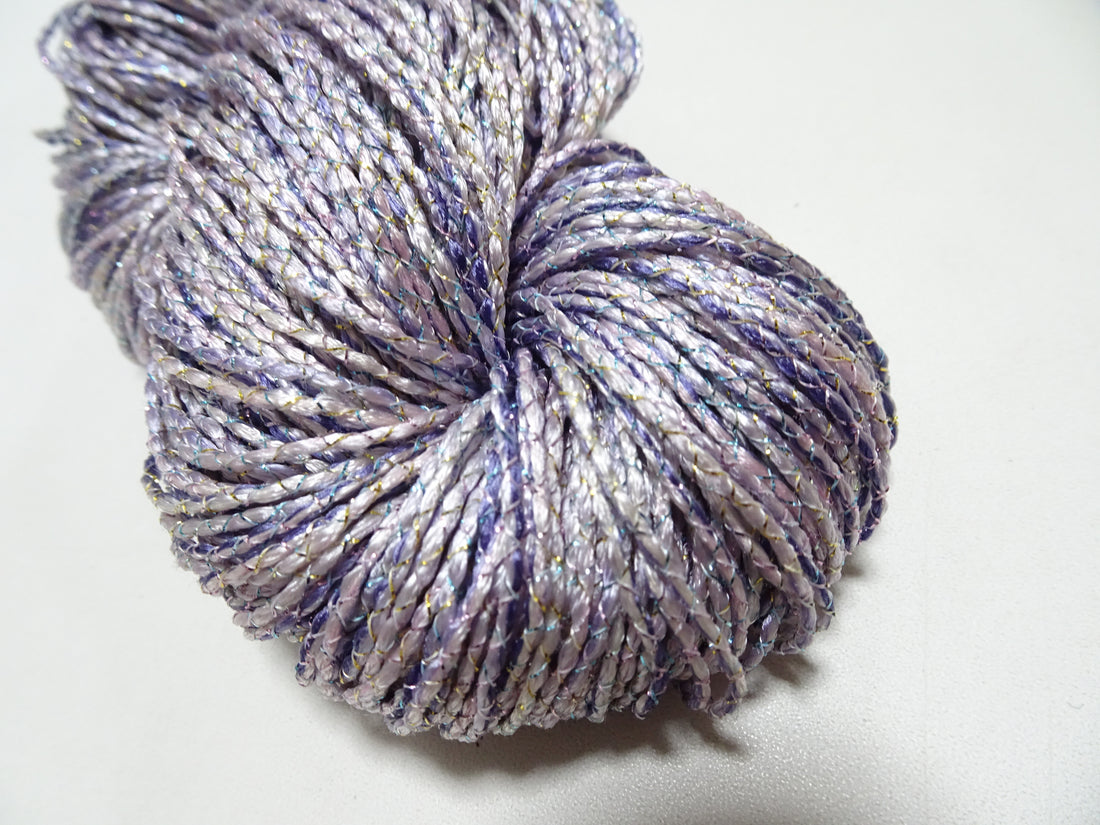 Japanese Tanaka Gen Silk – One-of-a-Kind Hand-Dyed Artistic Silk Thread, Rare Japanese Artisan Yarn, Limited Stock 16518