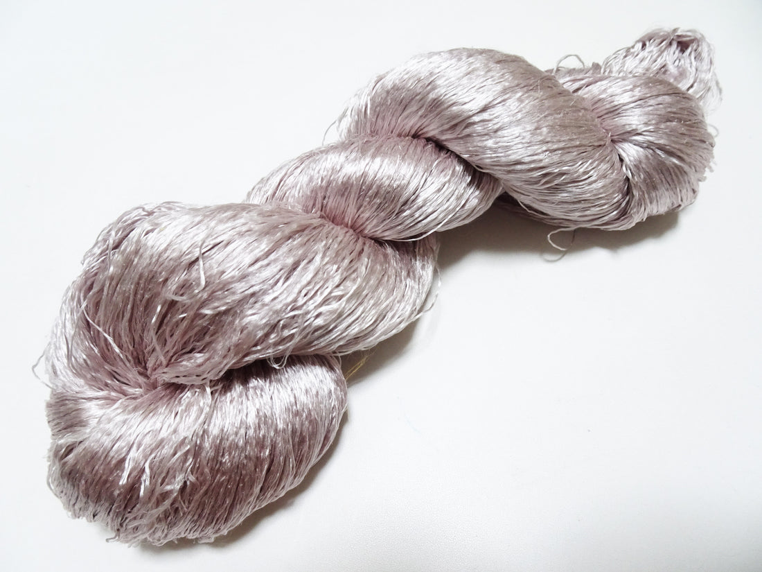 Japanese Vintage loose Twisted Silk Thread Embroidery 14548